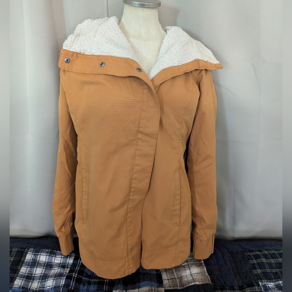 Women's Columbia Tan Sherpa-Lined Jacket